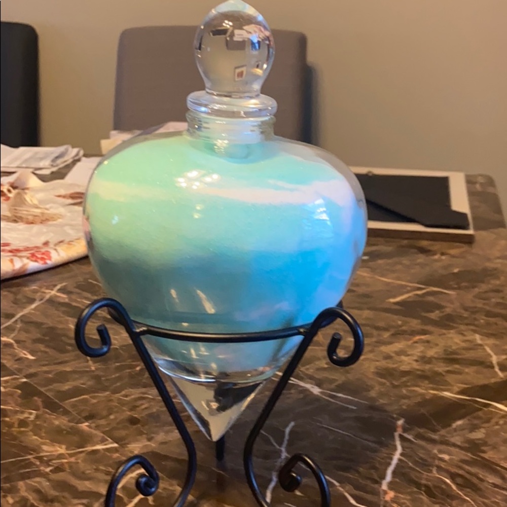 Heart shaped Unity sand holder/wedding